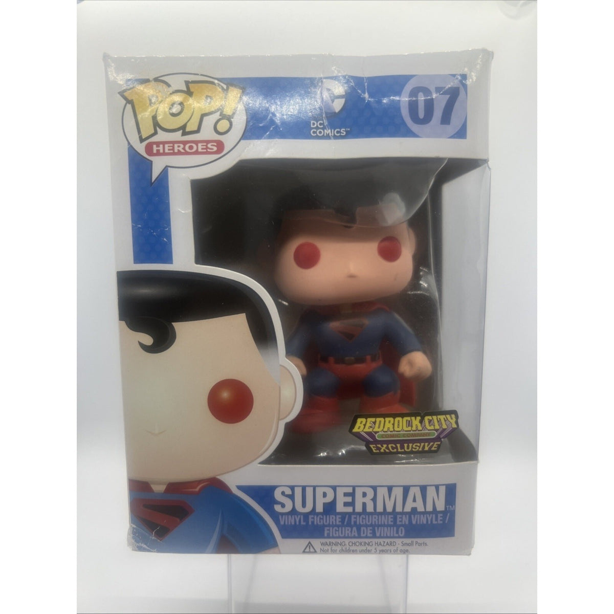 *Grail* DC Comics: Superman(Kingdom Come) #07 Funko Pop! Damaged Box w/Protector