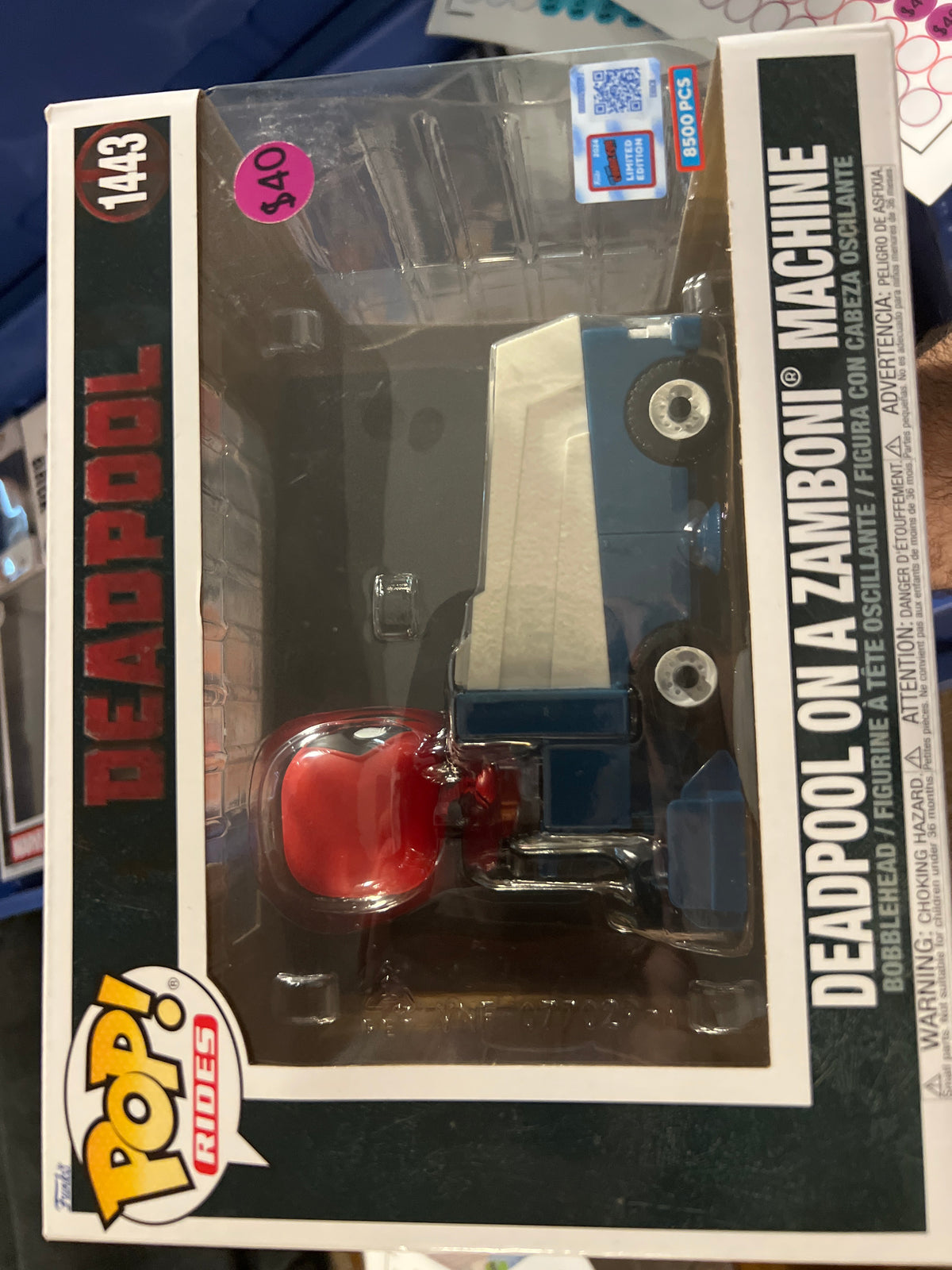 Deadpool: Deadpool on Zamboni(NYCC) #1443 Funko Pop!