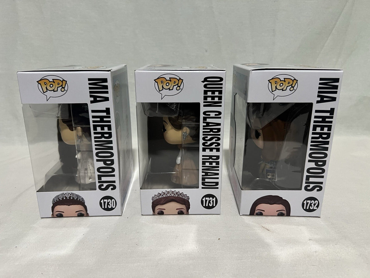 *Set* The Princess Diaries: Clarisse #1731 Mia #1730 & #1732 Funko Pop! Bundle