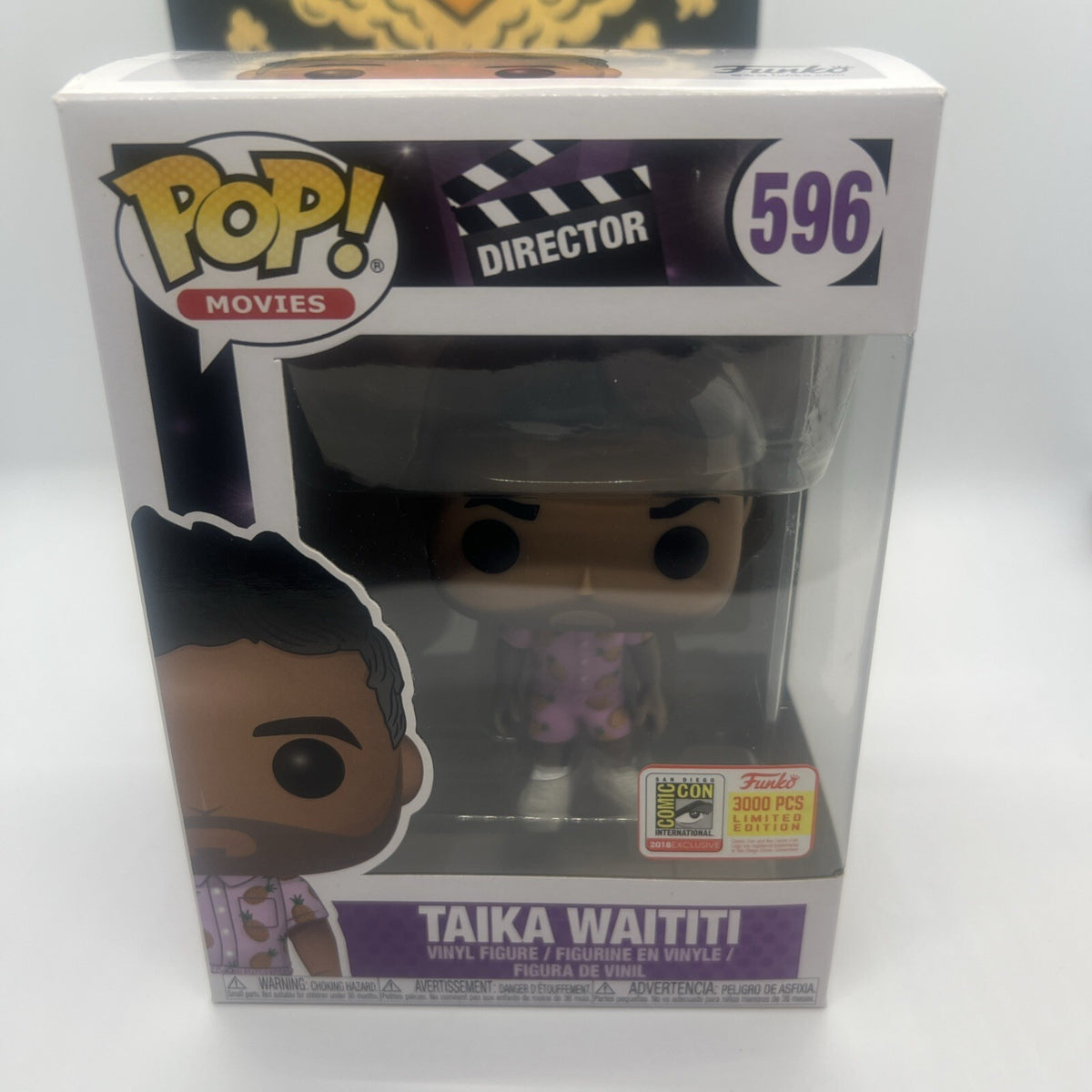 *Rare* Director: Taika Waititi #596 Funko Pop! SDCC 2018 LE3000 w/Hardstack!