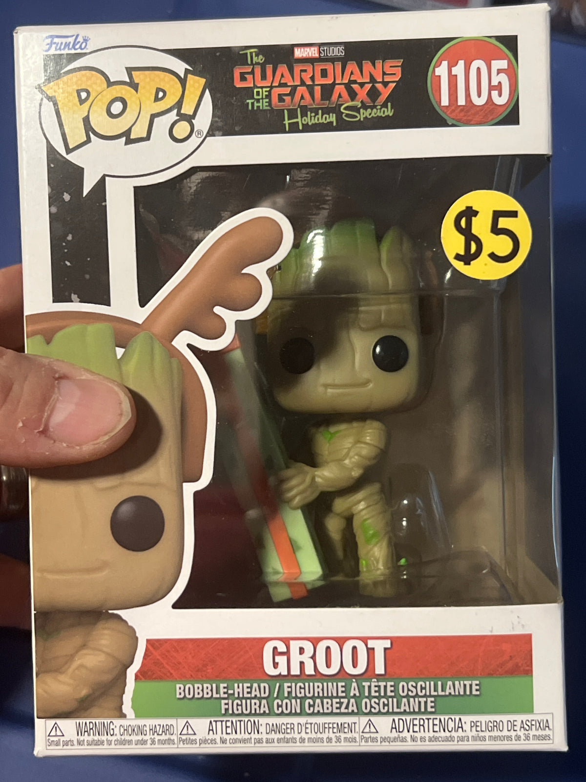 GOTG: Groot w/Present #1105 Funko Pop!
