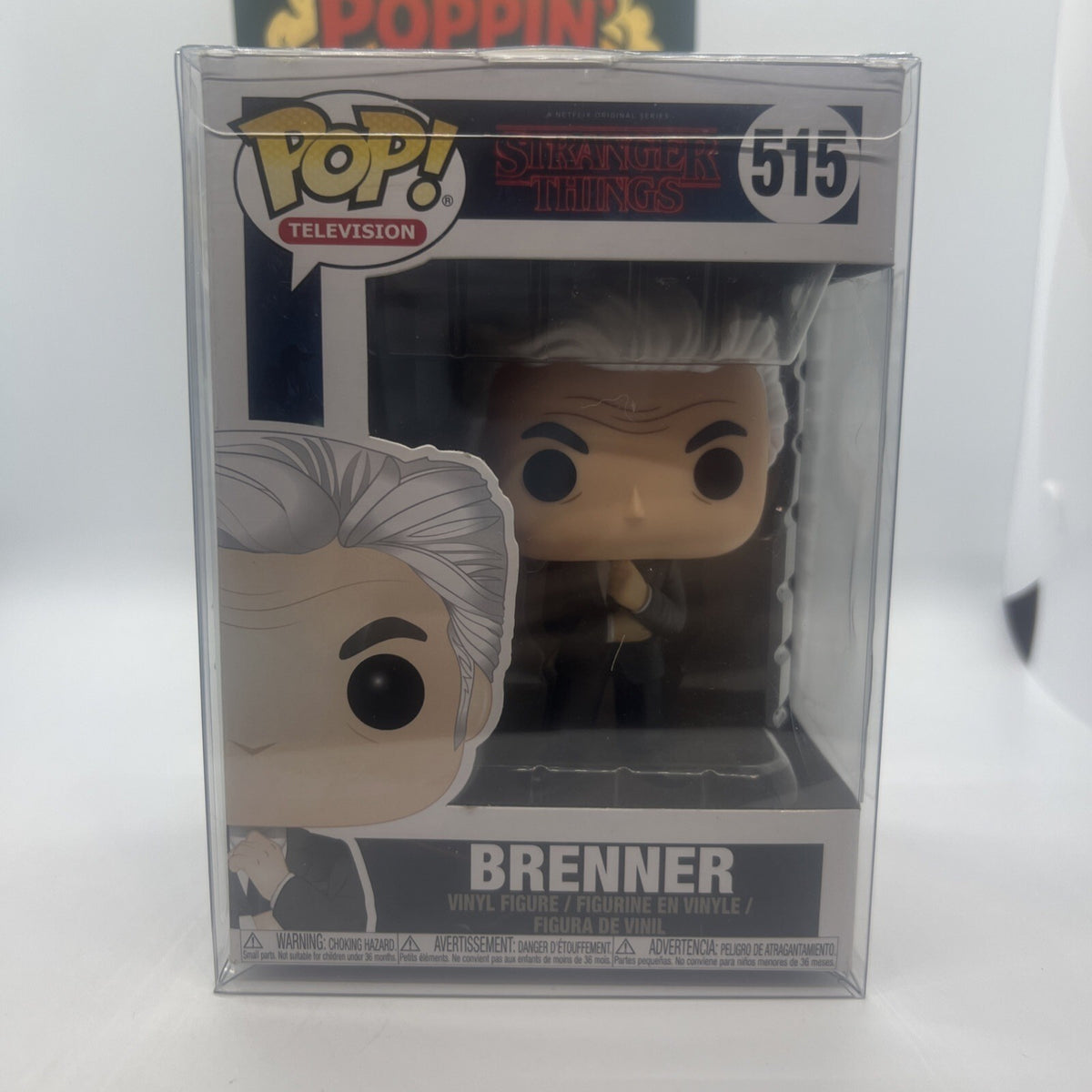 *Vaulted* Stranger Things: Martin Brenner #515 Funko Pop! w/Protector!!!
