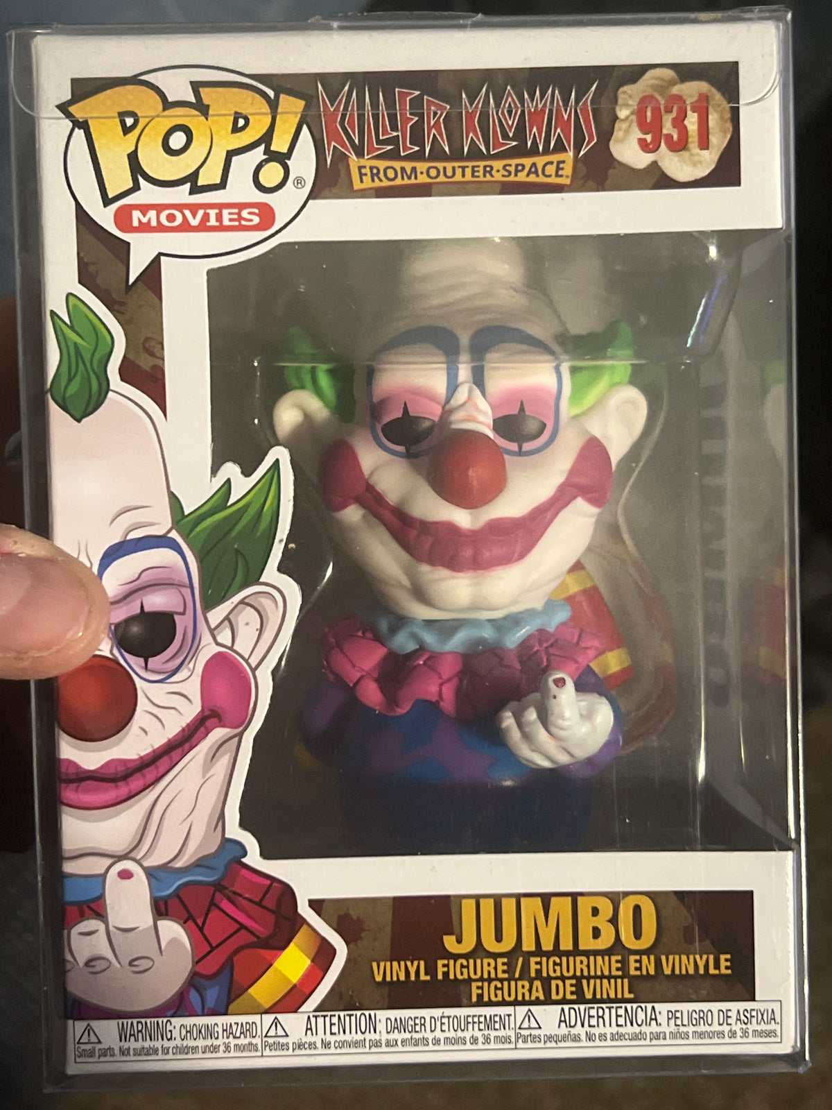 Killer Klownz from Outer Space: Jumbo #931 Funko Pop!