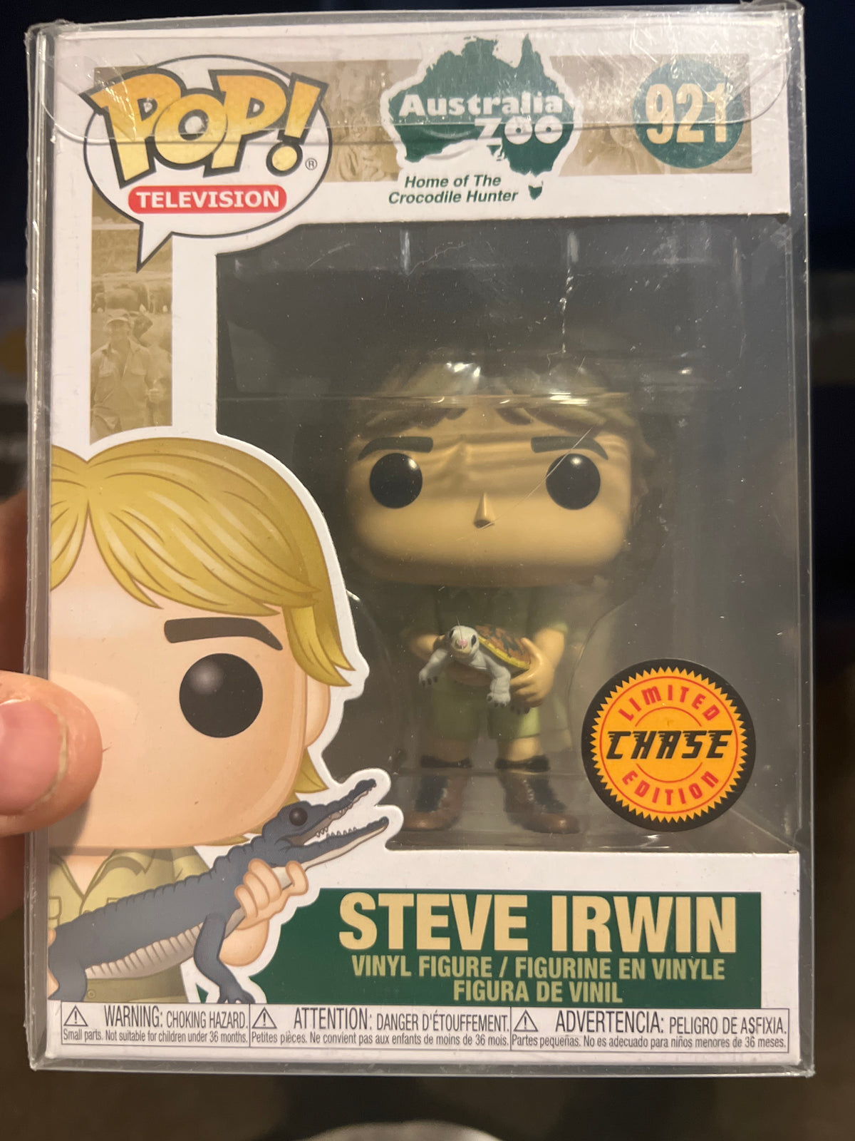 Australia Zoo: Steve Irwin(chase) #921 Funko Pop!