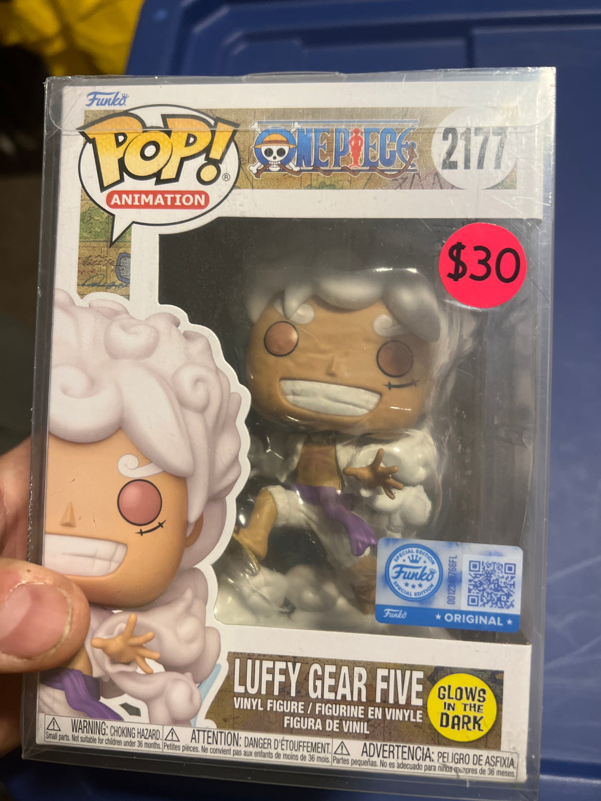 One Piece: Luffy Gear 5(GITD) #2177 Funko Pop!