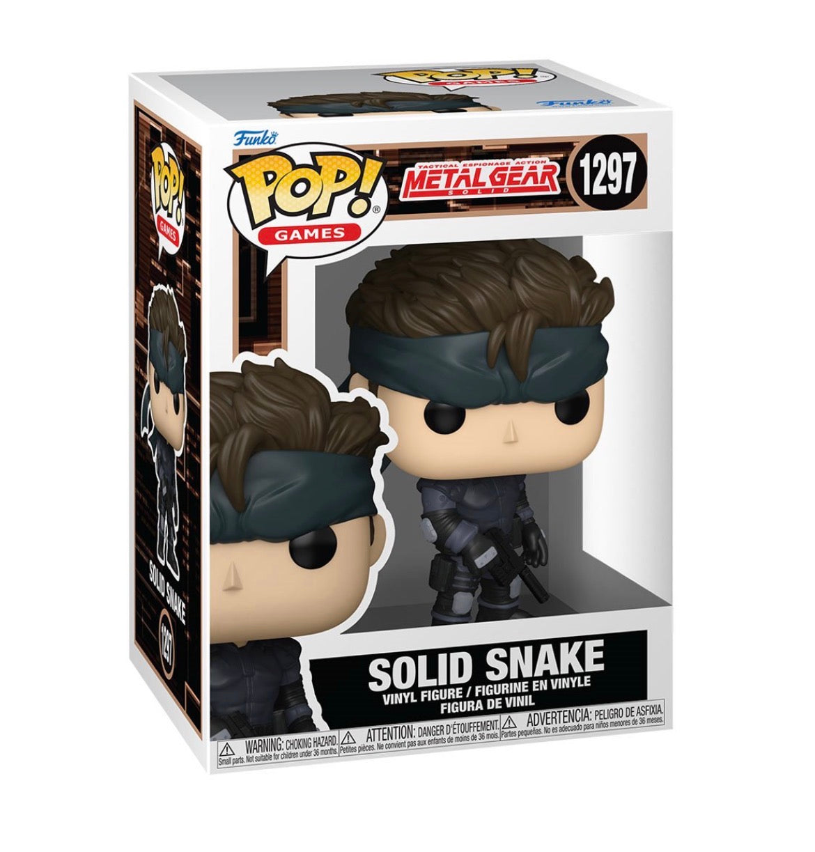 Metal Gear Solid: Solid Snake #1297 Funko Pop!