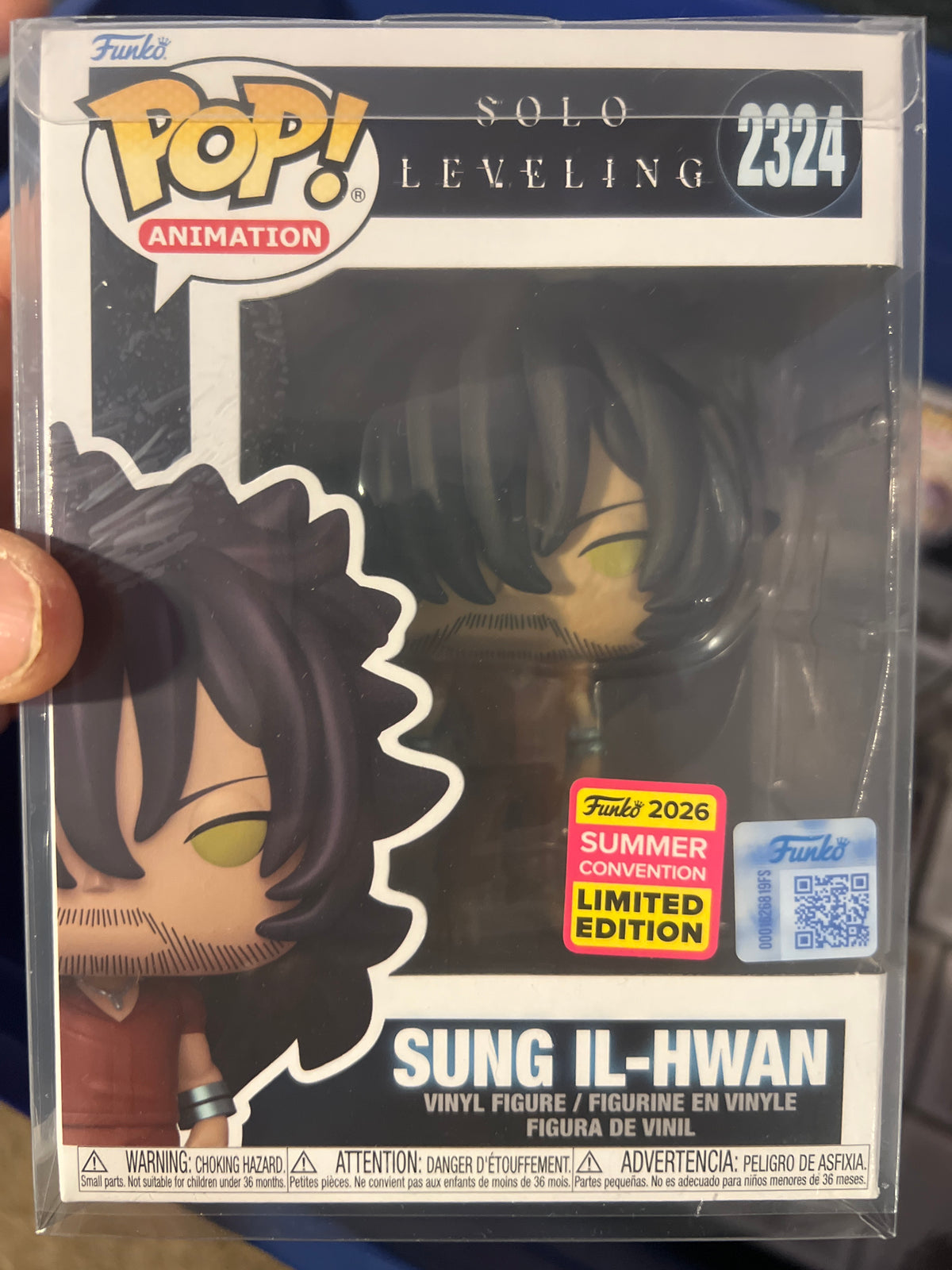 Solo Leveling: Sung Il-Hwan #2324 Funko Pop!