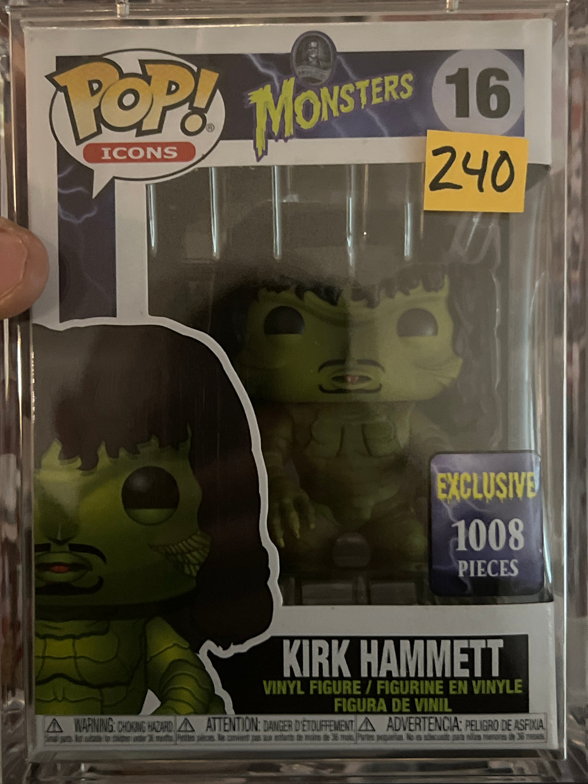 Monsters: Kirk Hammett as Creature #16 Funko Pop! 1008 Pieces