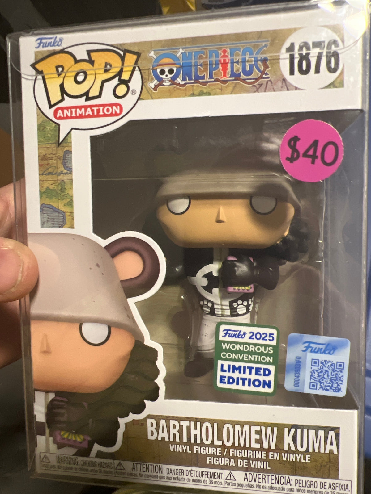 One Piece: Bartholomew Kuma #1876 Funko Pop!