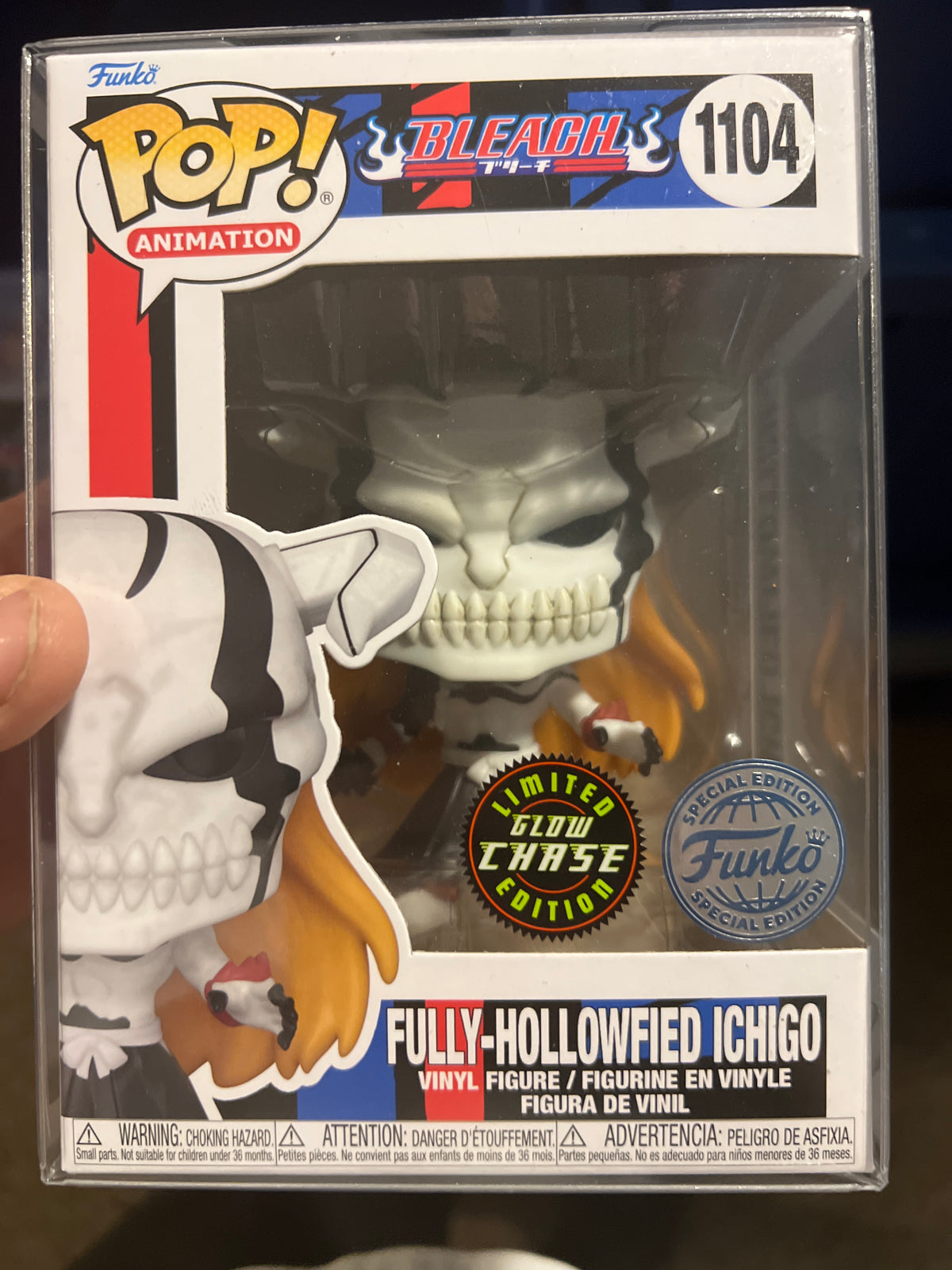 Bleach: Fully-Hollowfied Ichigo(chase) #1104 Funko Pop!