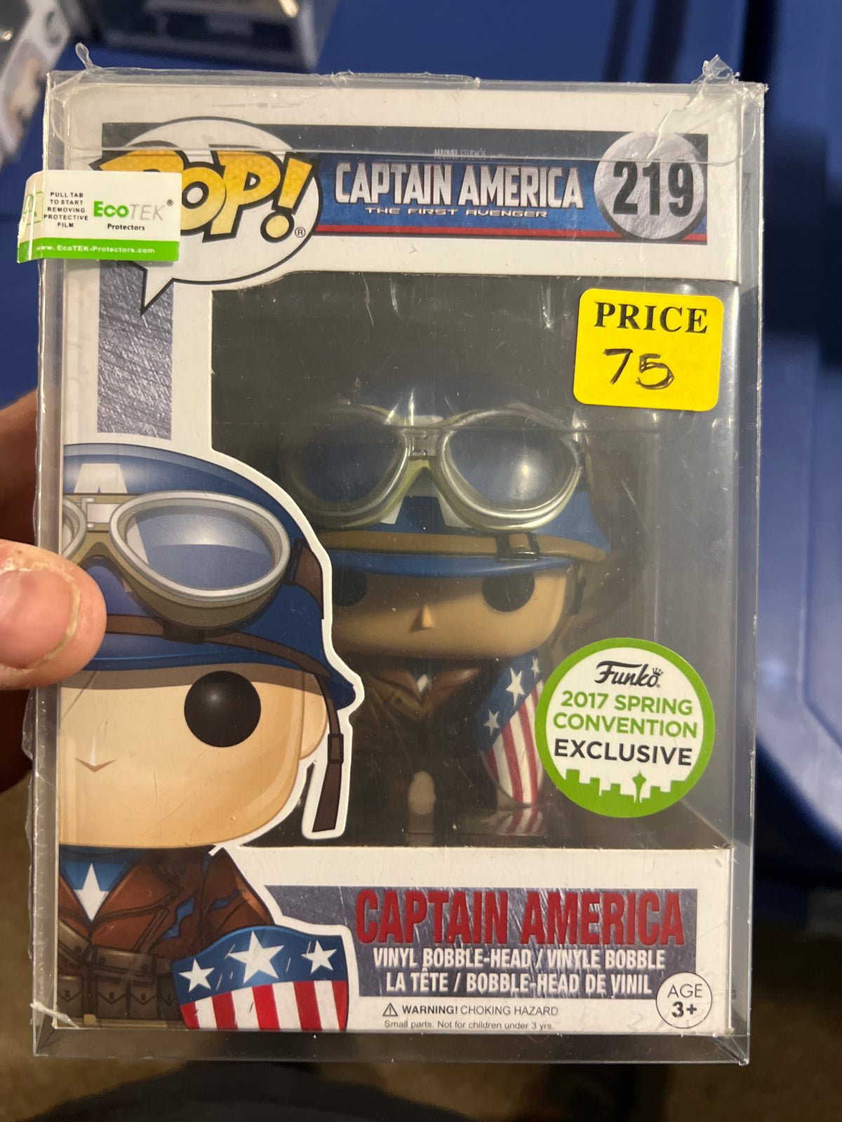 Captain America: Captain America #219 Funko Pop!