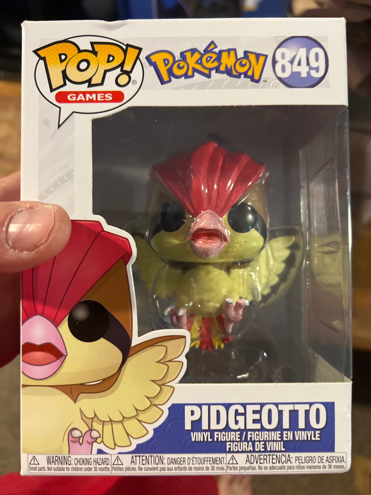 Pokemon: Pidgeotto #849 Funko Pop!
