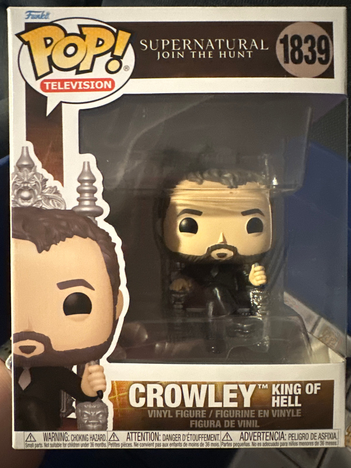 Supernatural: Crowley King of Hell #1839 Funko Pop