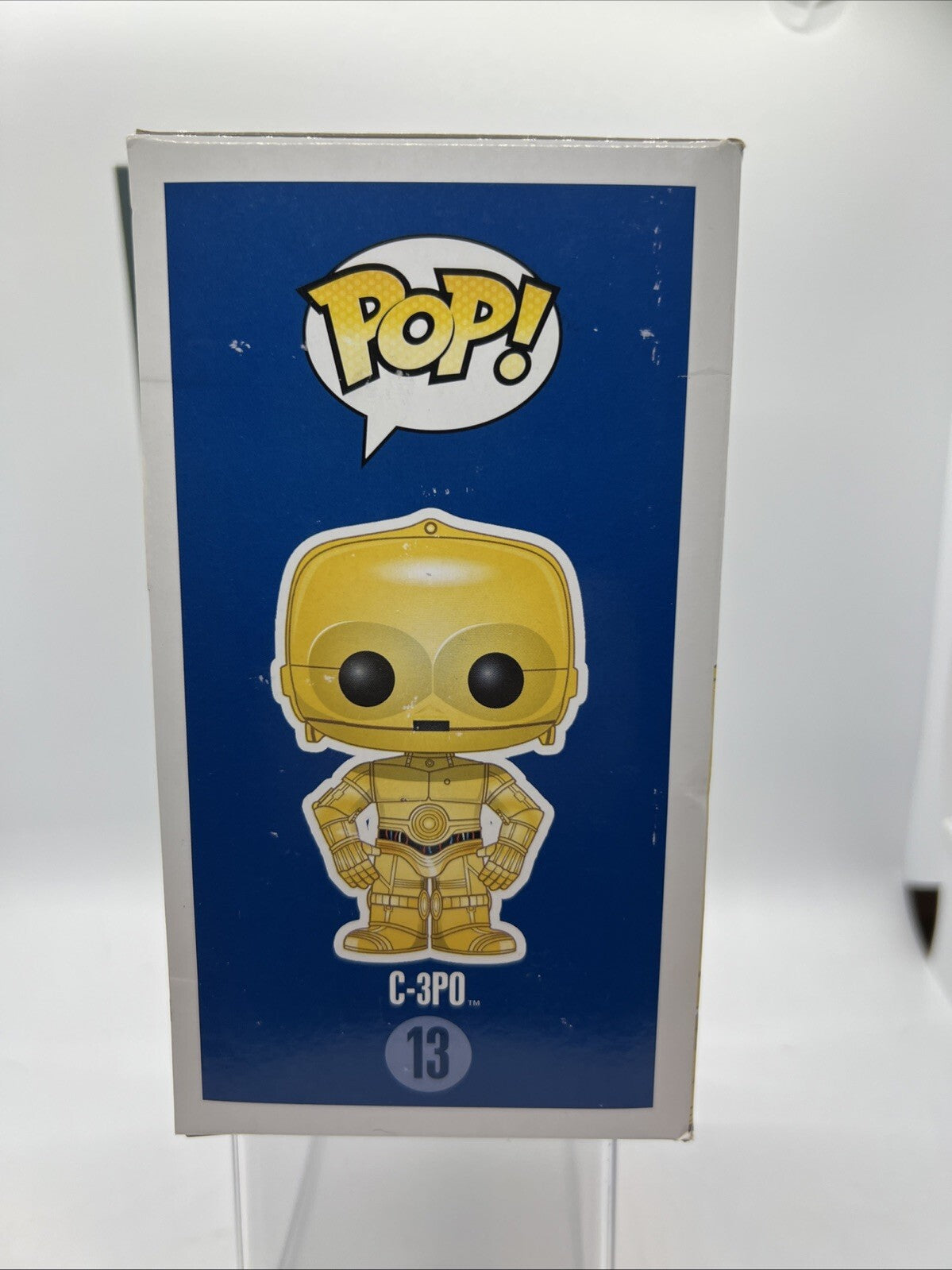 *OG* Star Wars: C-3PO #13 Funko Pop! Blue Box 2012 Rare Vaulted