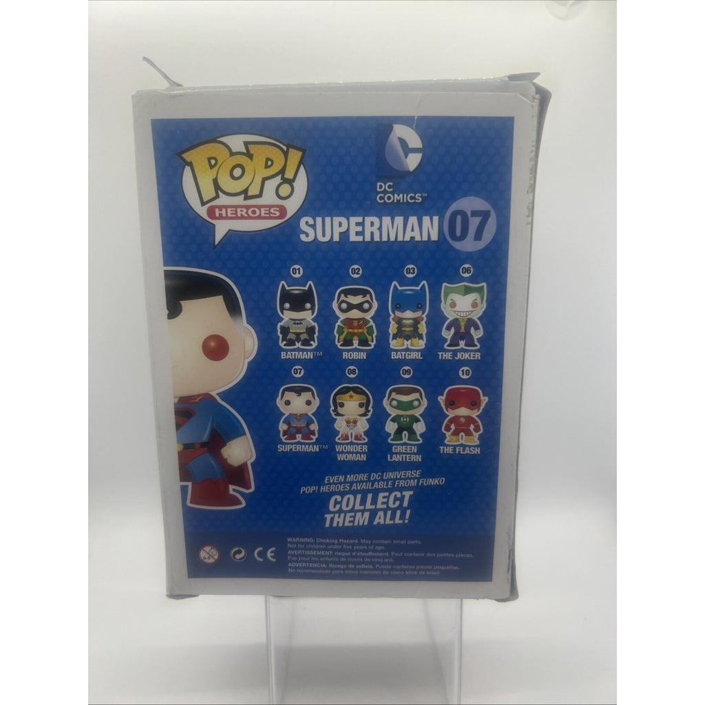 *Grail* DC Comics: Superman(Kingdom Come) #07 Funko Pop! Damaged Box w/Protector