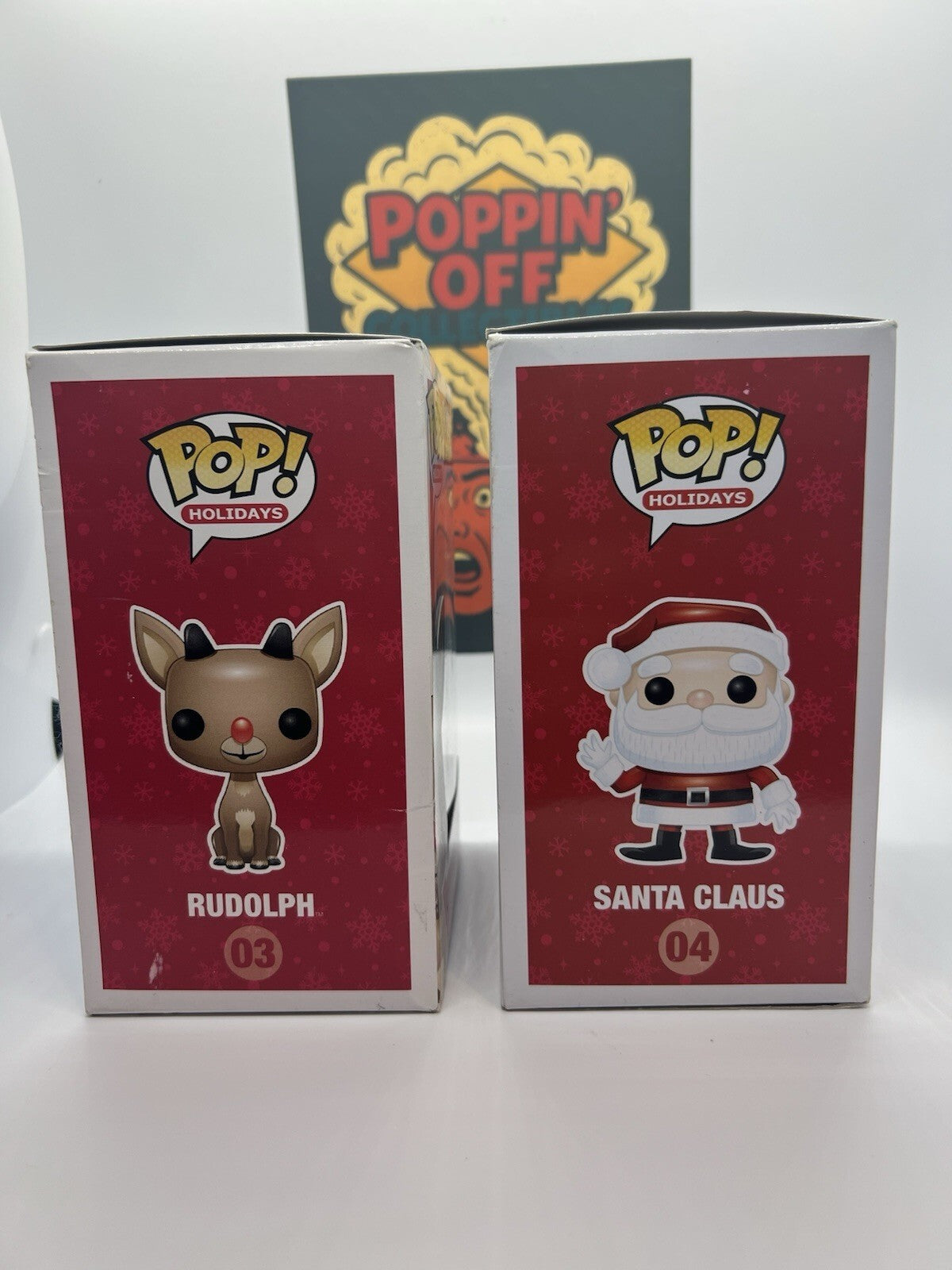 *OG’s* Rudolph The Red-Nosed Reindeer: Rudolph #03 & Santa Claus #04 Funko Pops