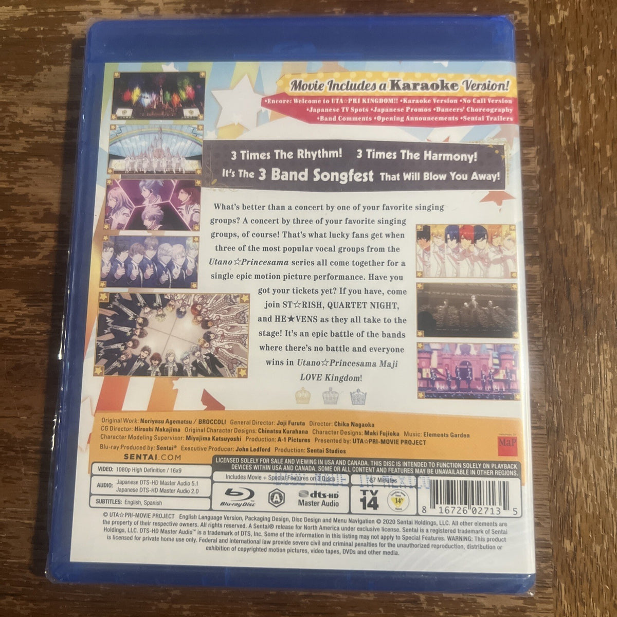 *Sealed* Uta no PrinceSama: Maji Love Kingdom Blu-ray New Sentai Filmworks