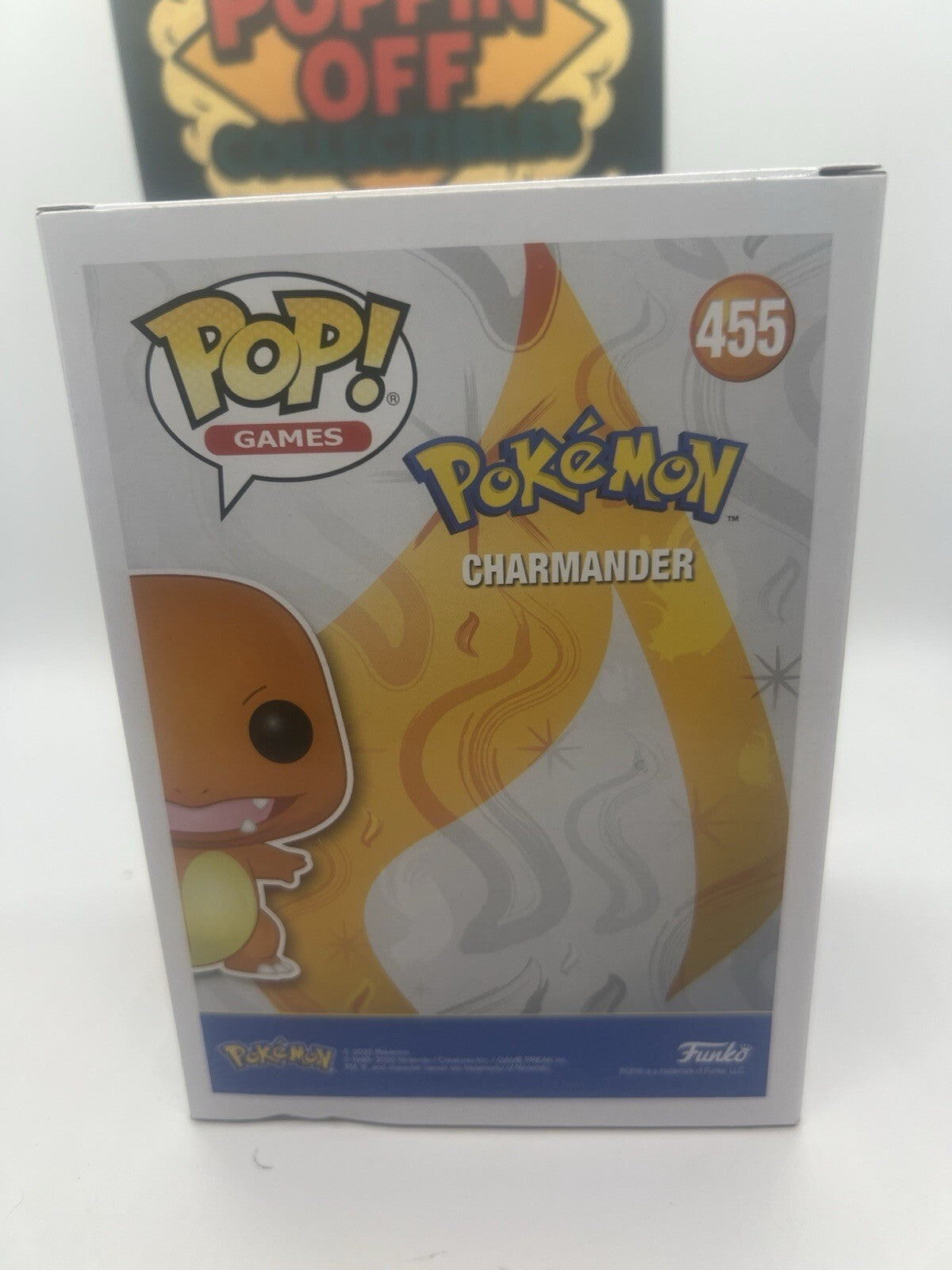 *Rare* Pokemon: Charmander(Diamond) #455 Funko Pop! ECCC 2021 w/Hardstack!!!