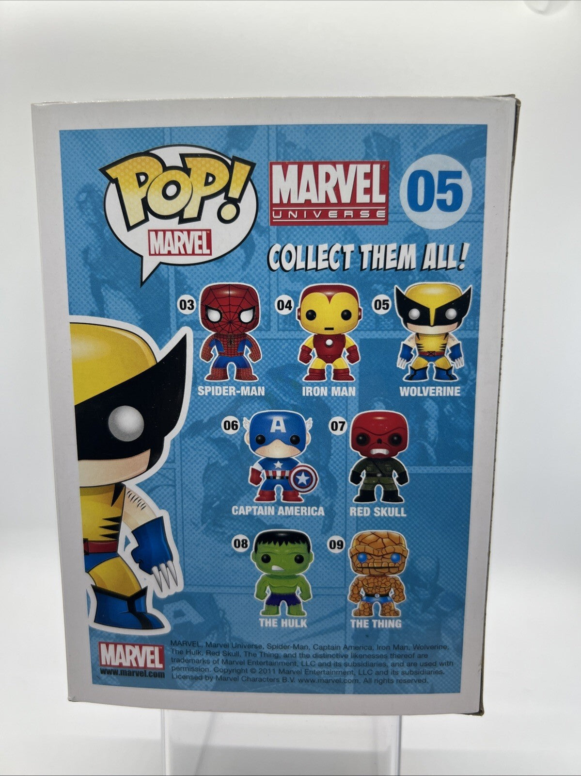 *OG* Marvel’s X-Men: Wolverine #05 Funko Pop! Rare Vaulted 2013 w/Protector!!!