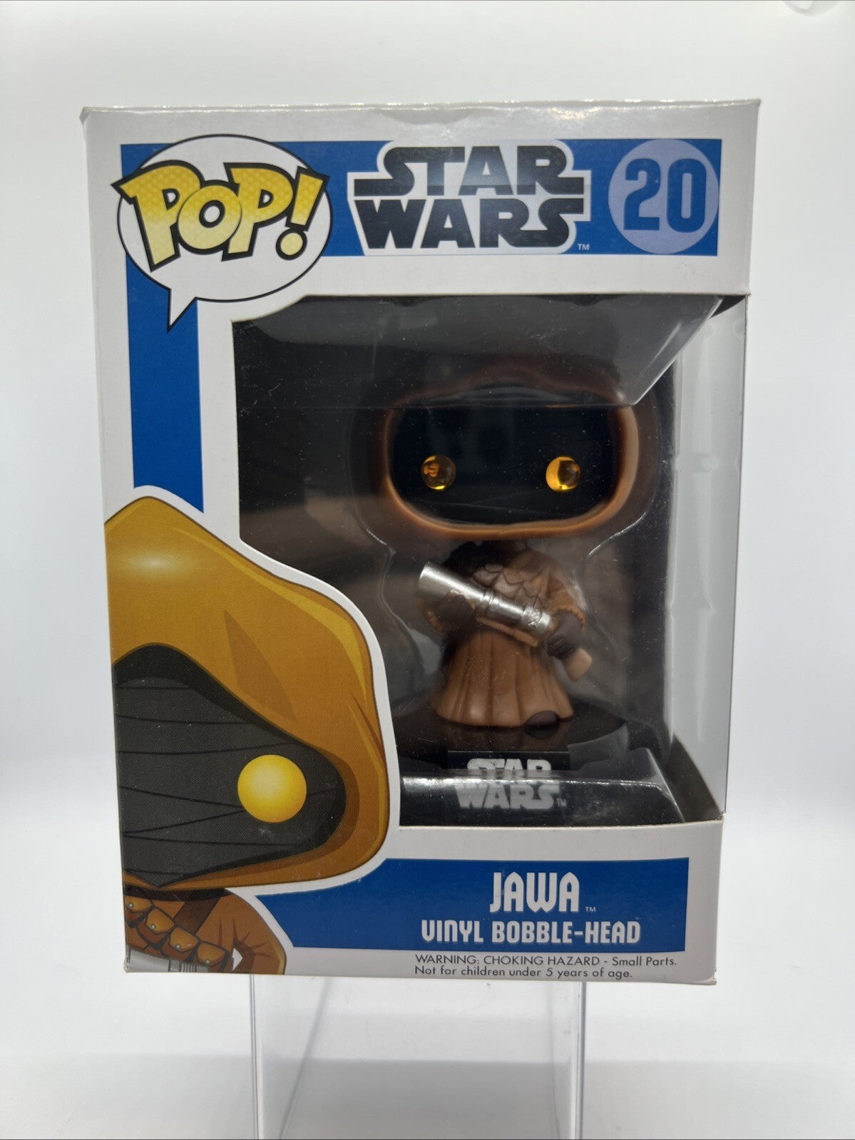 *OG* Star Wars: Jawa(Large Font) #20 Funko Pop! Blue Box 2012 Rare Vaulted
