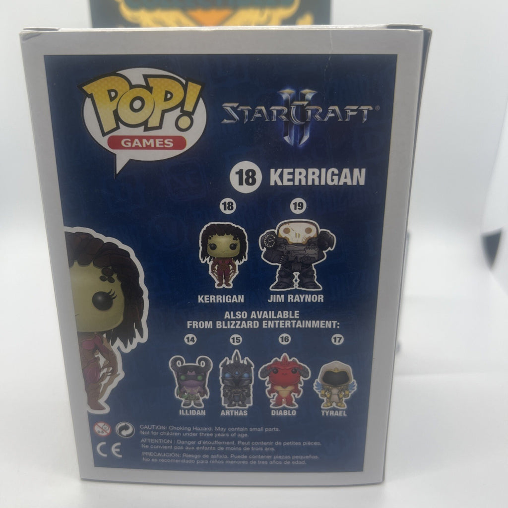 *Vaulted* StarCraft II: KERRIGAN #18 Funko Pop! w/Protector!!!