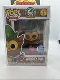 *Vaulted* Funko: Woodsy Owl #96 Funko Pop! Funko Shop Flocked w/Protector!!!