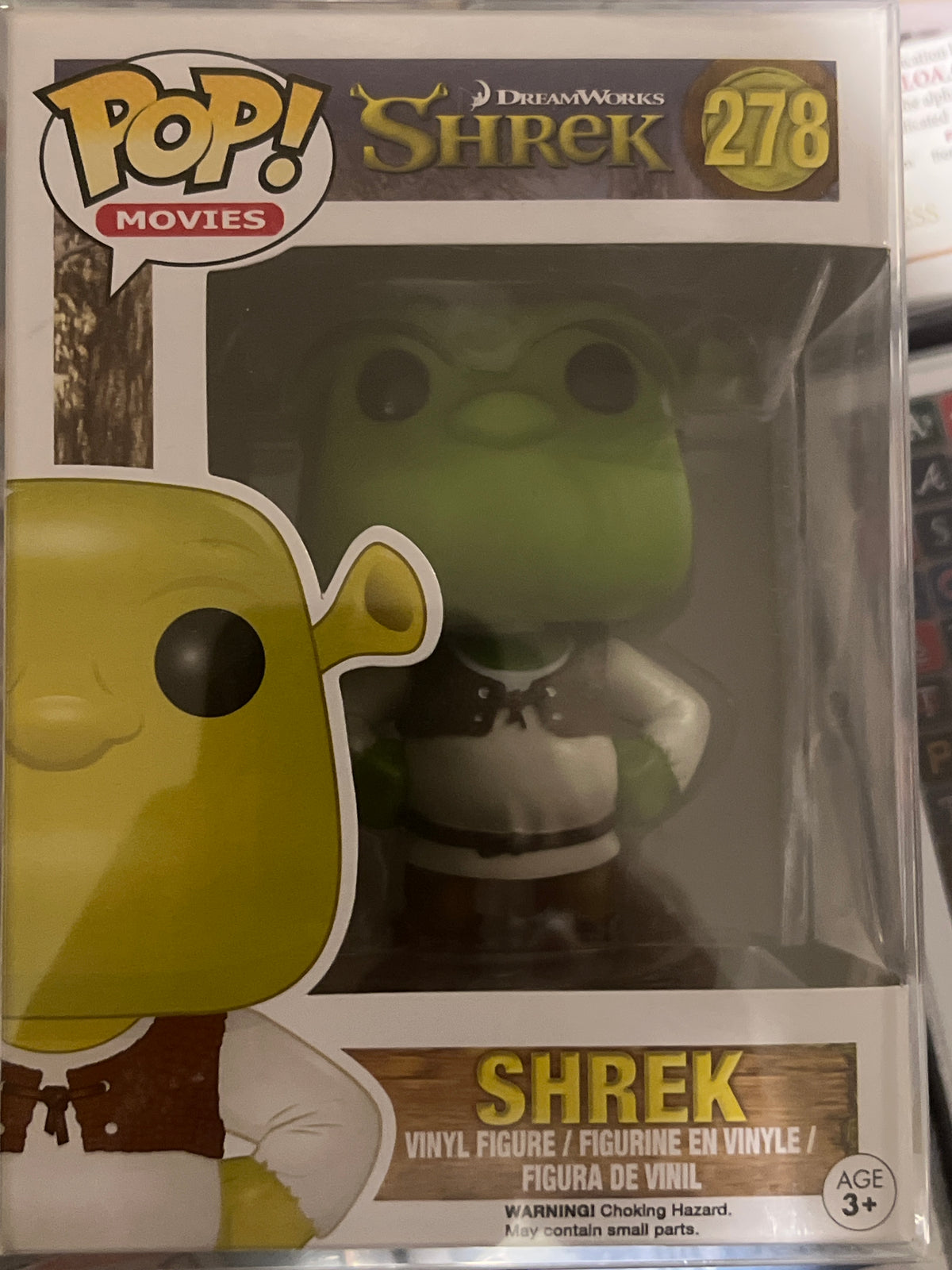 Shrek: Shrek #278 Funko Pop! Vaulted 2015 Rare