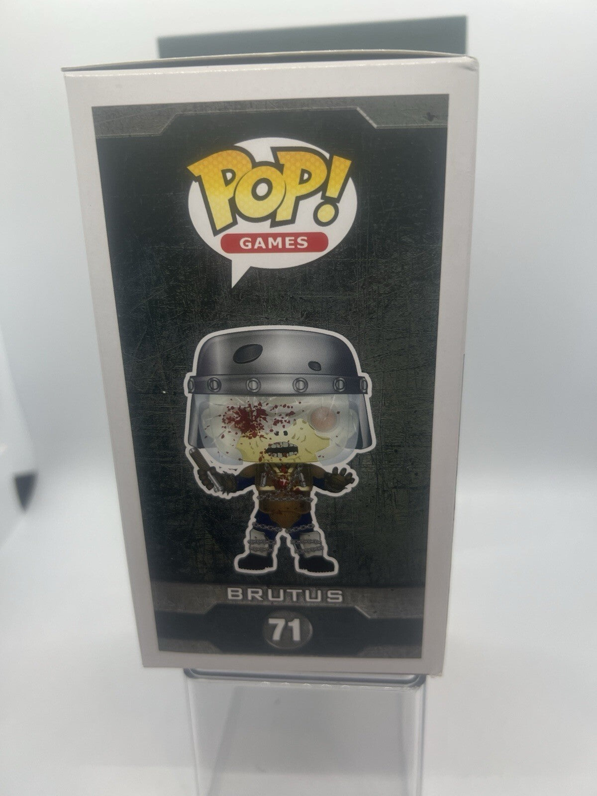 Call of Duty Zombies: Brutus(non-muddy) #71 Funko Pop! GameStop w/Hardstack!