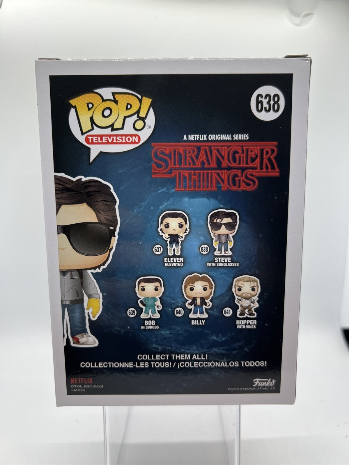 *Vaulted* Netflix Stranger Things: Steve Harrington w/Sunglasses #638 Funko Pop!