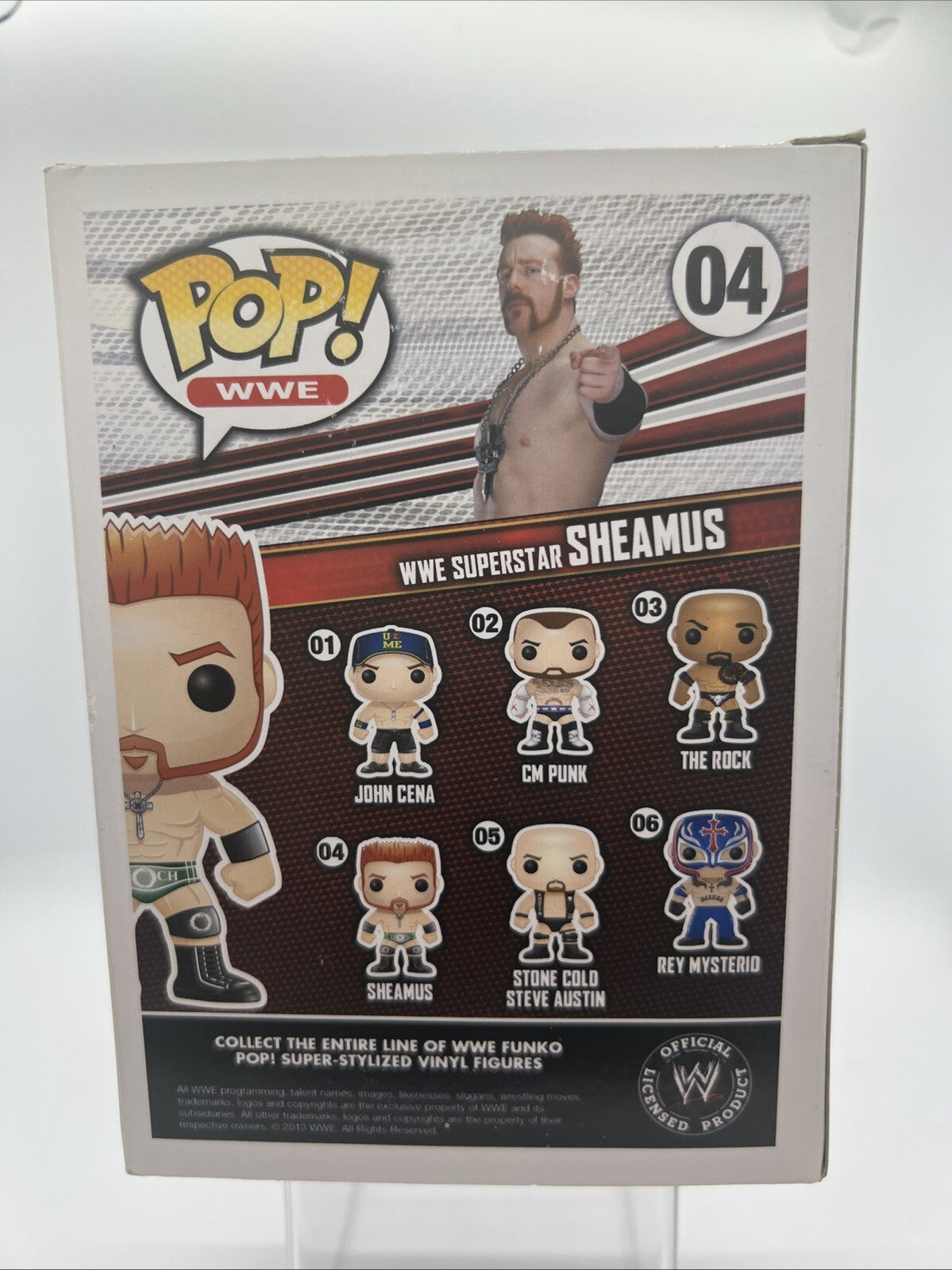 *OG* WWE: Sheamus #4 Funko Pop! Vaulted Rare ***SHIPPED IN PROTECTOR***