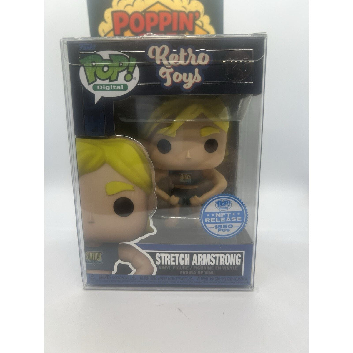 *Rare* Retro Toys: Stretch Armstrong #126 Funko Pop! Digital LE1550 w/Protector!