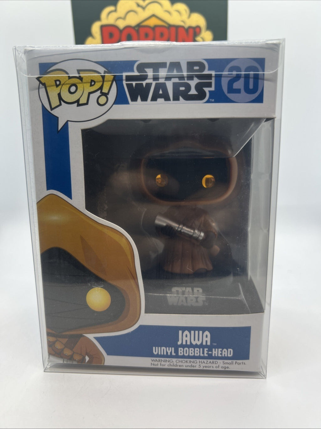 *OG* Star Wars: Jawa(Large Font) #20 Funko Pop! Blue Box 2012 Rare Vaulted