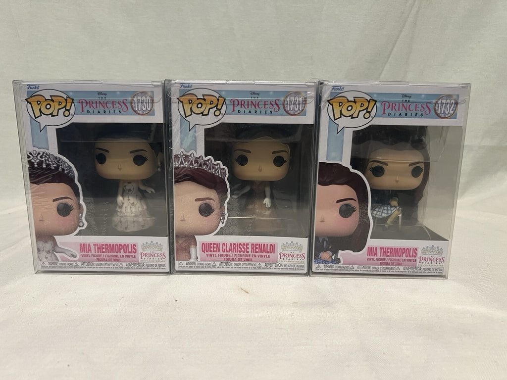 *Set* The Princess Diaries: Clarisse #1731 Mia #1730 & #1732 Funko Pop! Bundle