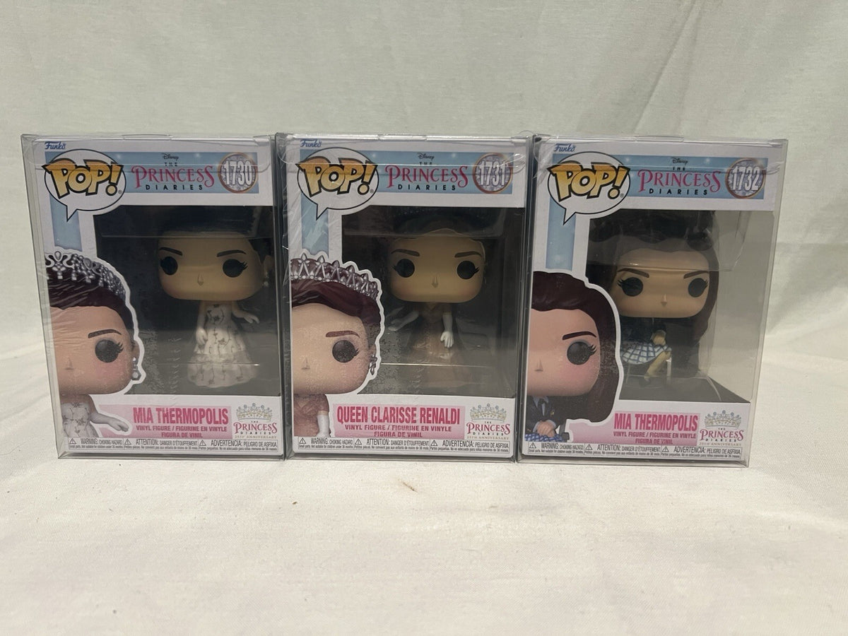 *Set* The Princess Diaries: Clarisse #1731 Mia #1730 & #1732 Funko Pop! Bundle