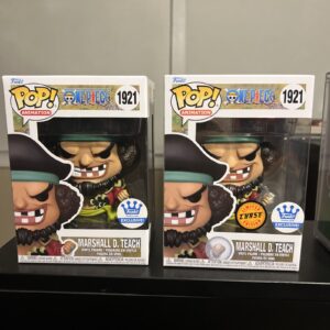 One Piece Marshall D. Teach Chase and Common Funko Pop! bundle w/Free Hardstacks