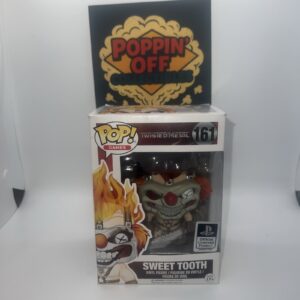 Funko Pop Sweet Tooth Twisted Metal PlayStation Offical Product #161 DAMAGED BOX