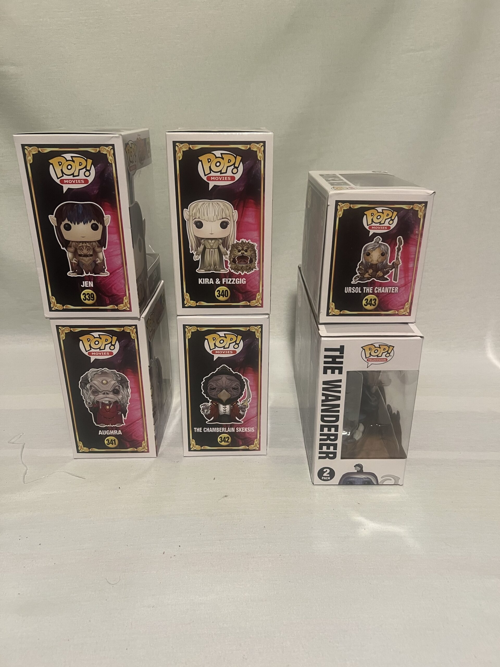 *Rare/Complete+* Dark Crystal #339-343 And NYCC 2 Pack w/4” Protectors - Image 2
