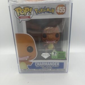 *Rare* Pokemon: Charmander(Diamond) #455 Funko Pop! ECCC 2021 w/Hardstack!!!