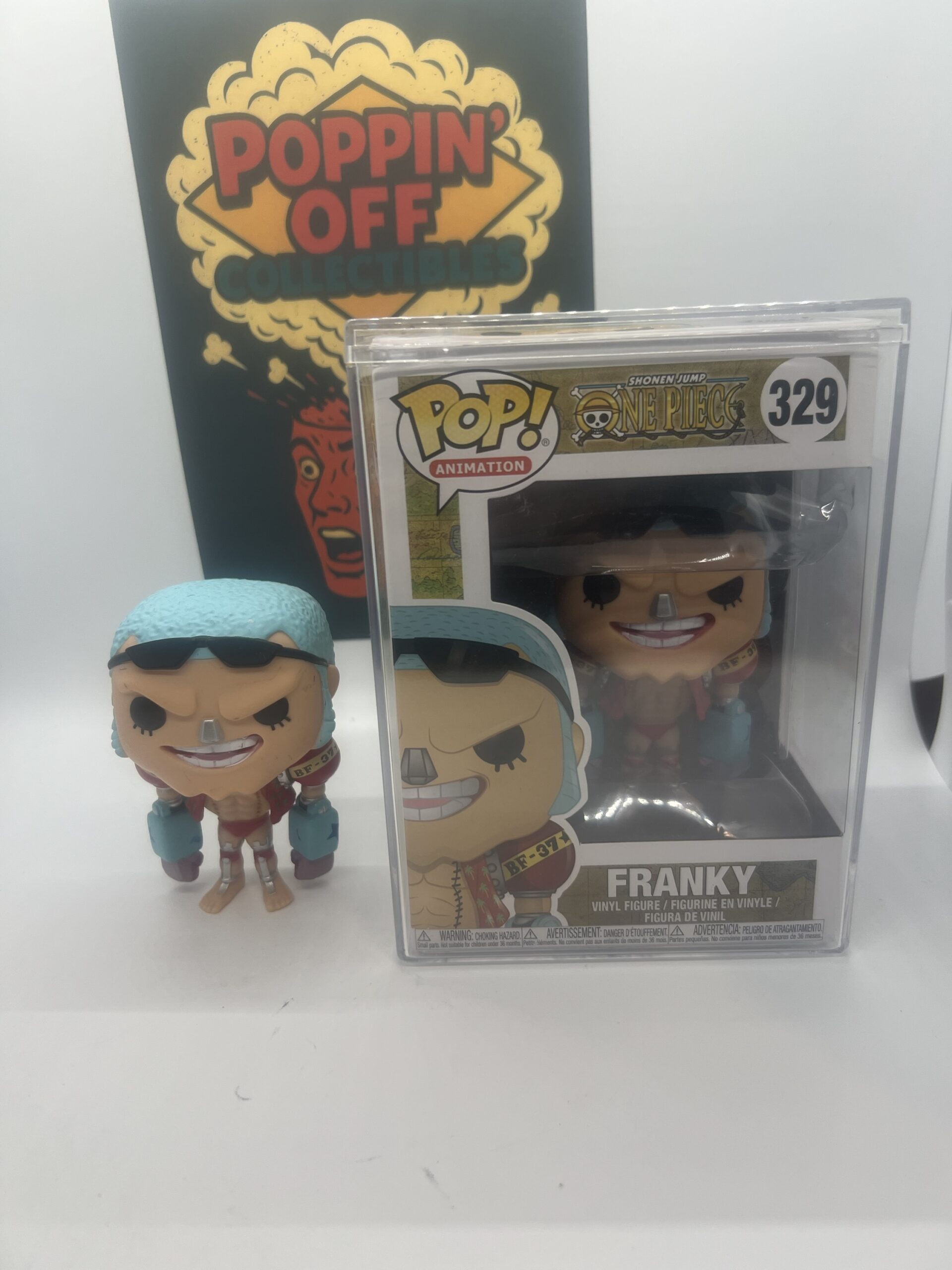 *Rare/OG* One Piece - Franky(Silver Nose) #329 Funko Pop! And Loose/OOB Pop!