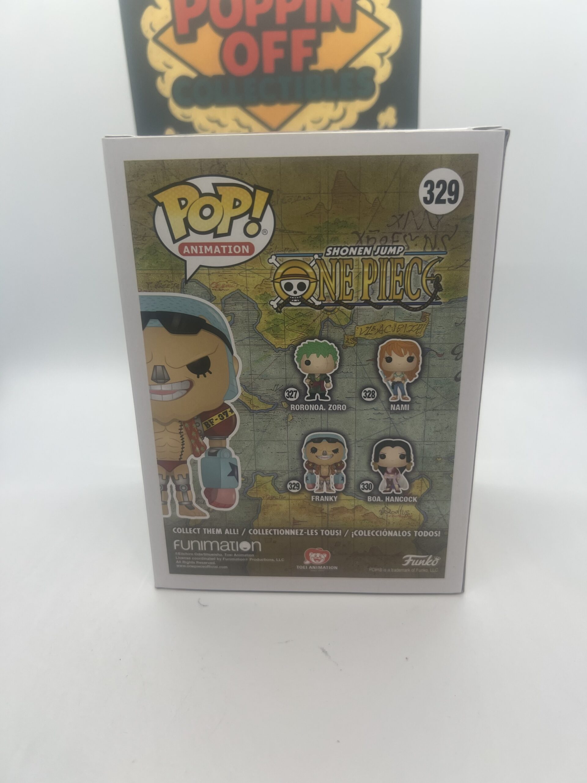 *Rare/OG* One Piece - Franky(Silver Nose) #329 Funko Pop! And Loose/OOB Pop! - Image 8